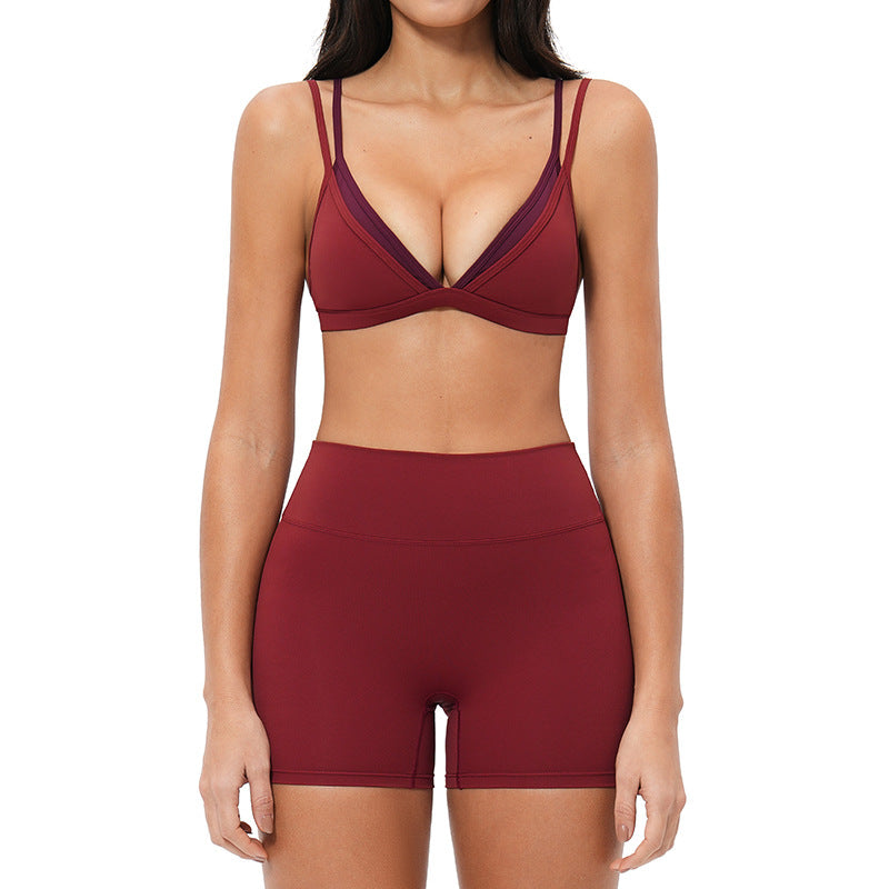 Second Skin Cross Back Sports Bra
