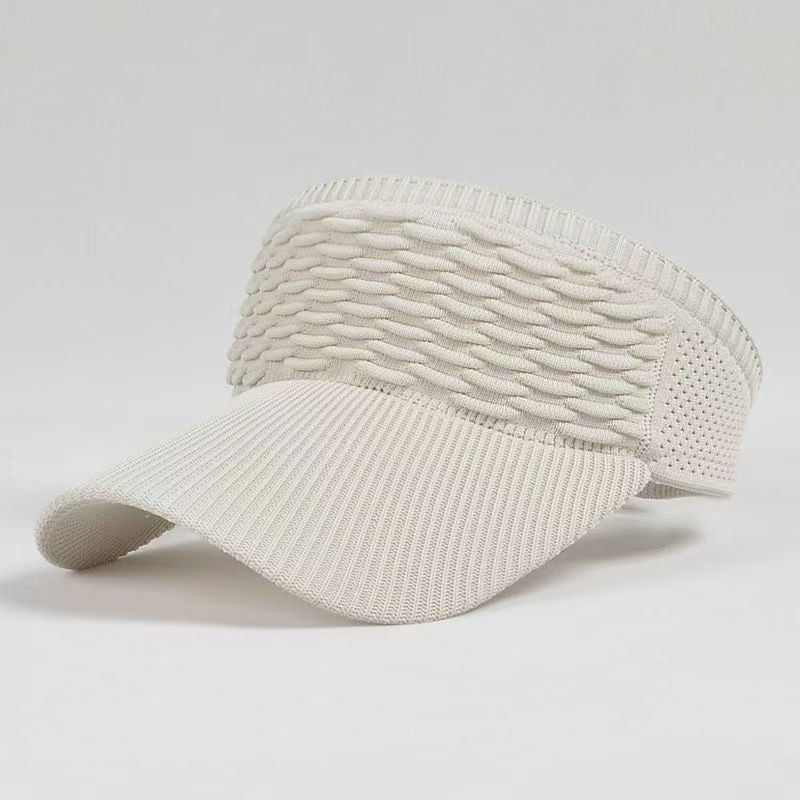 Ponytail Wide Brim Sun Visor