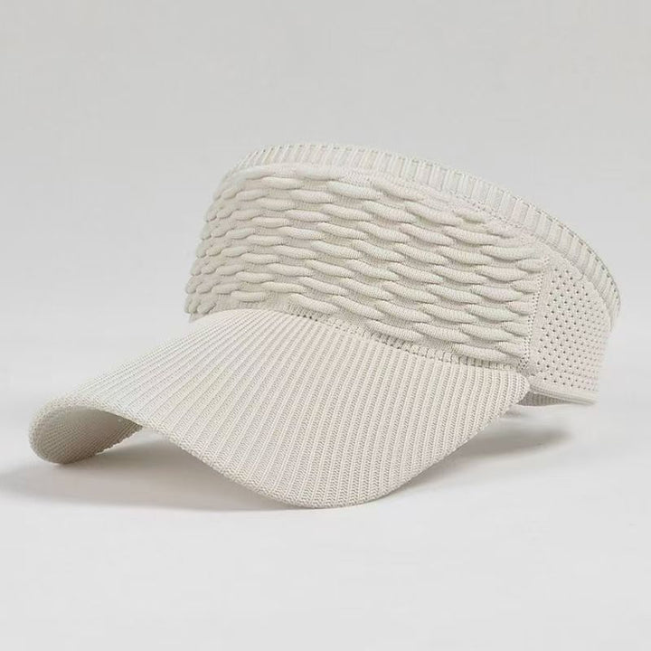 Ponytail Wide Brim Sun Visor