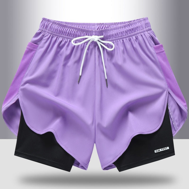 Layered Running Shorts