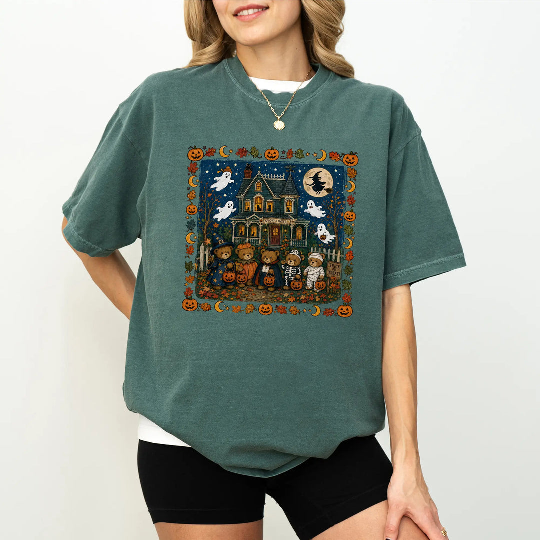 Vintage Bear Halloween Tee
