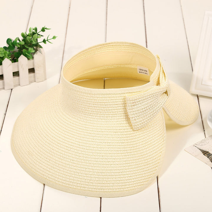 Foldable Wide Brim Visor Hat