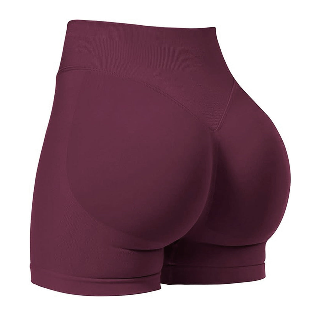 Seamless High Waist Peach Lift Shorts