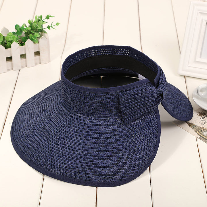 Foldable Wide Brim Visor Hat