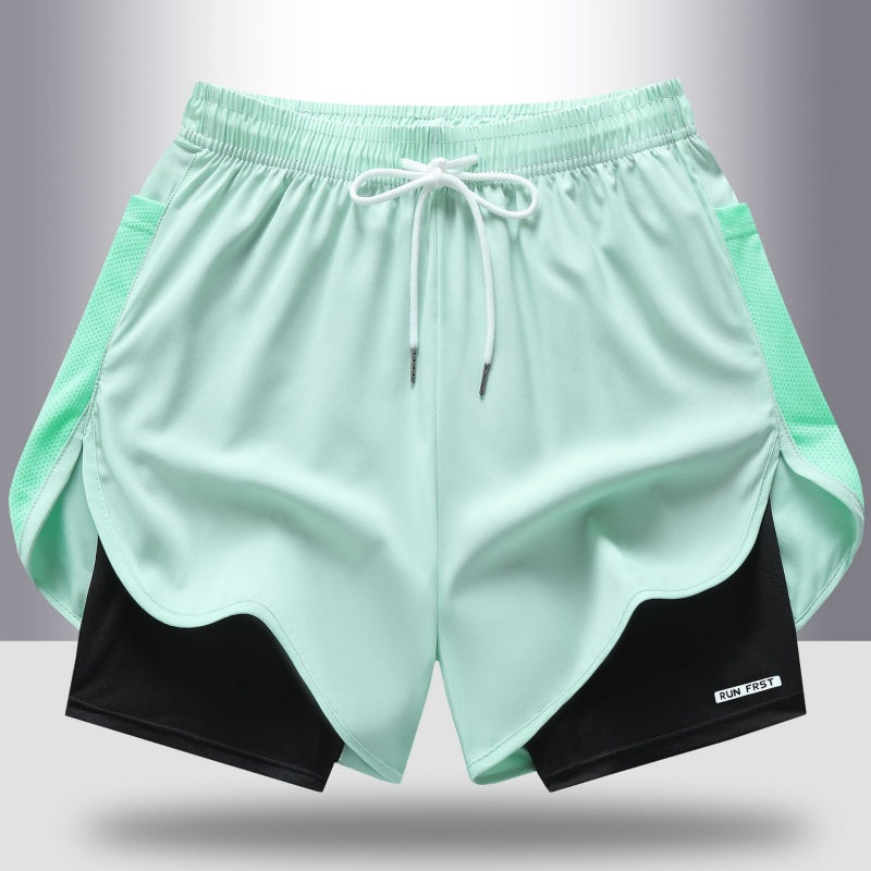 Layered Running Shorts