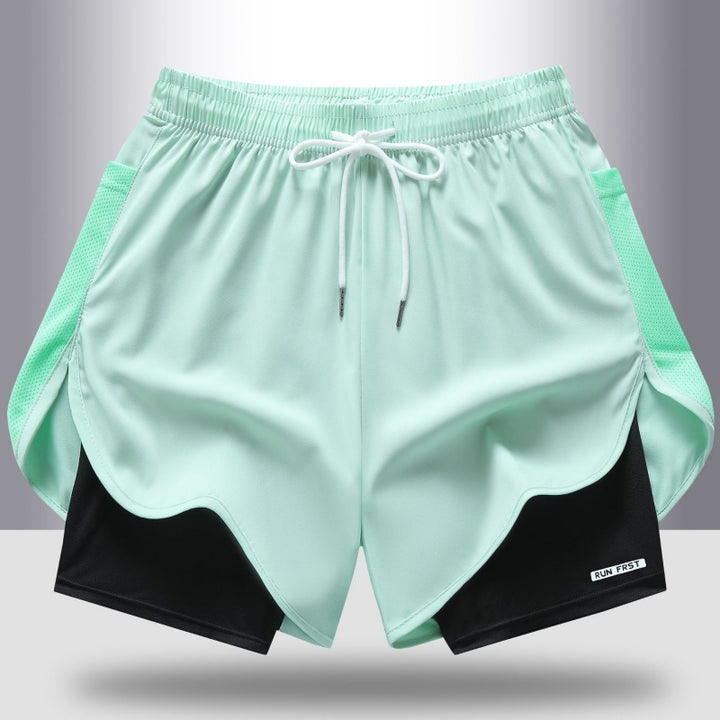 Layered Running Shorts