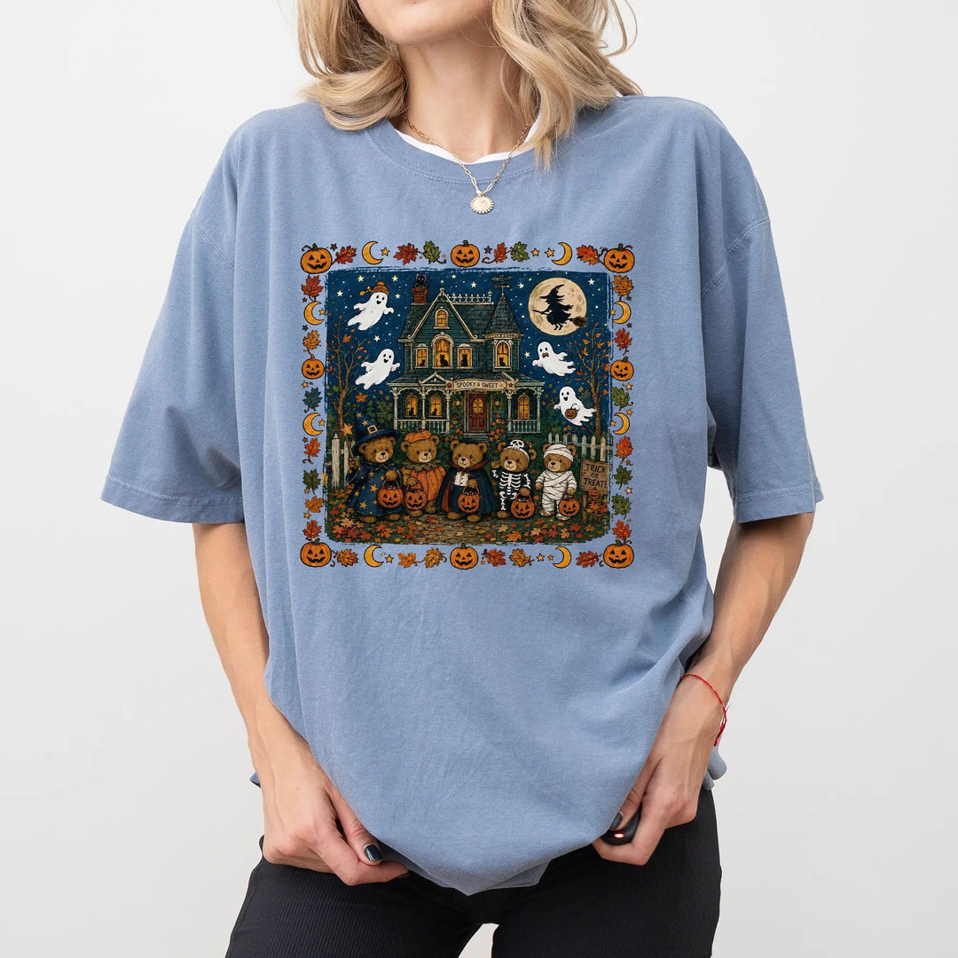 Vintage Bear Halloween Tee