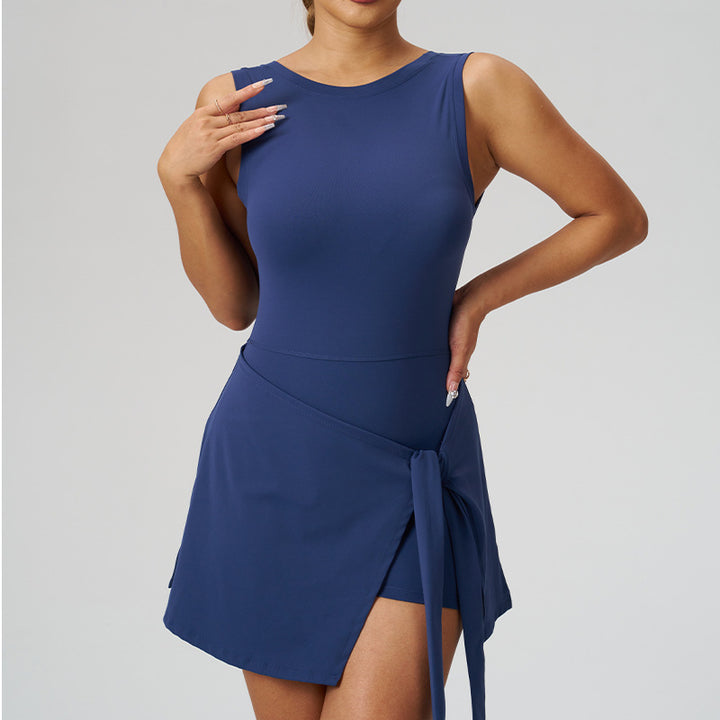 Quick Dry Wrap Skort Active Romper