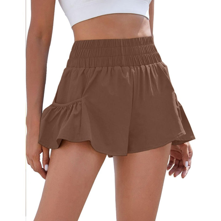High Waist Pocket Running Shorts
