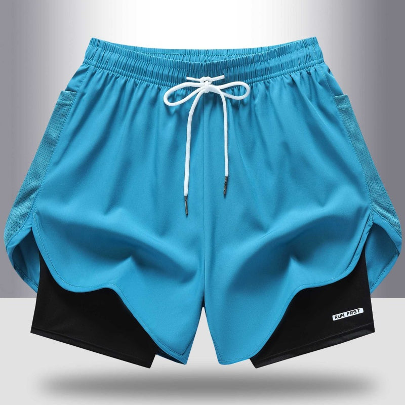 Layered Running Shorts
