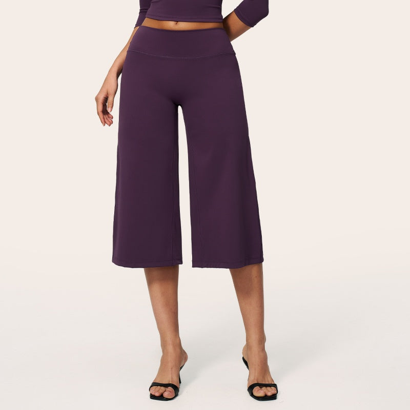 High Waist Quick Dry Yoga Culottes