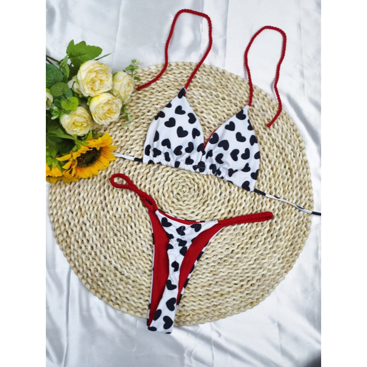 Braided Push Up Brazilian Bikini Set