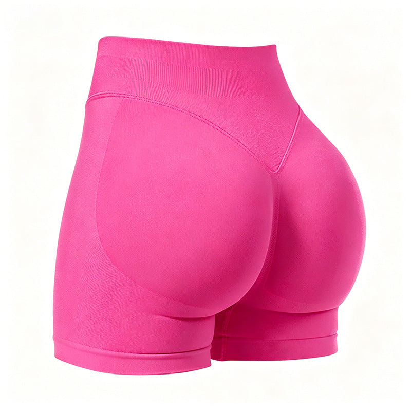 Seamless High Waist Peach Lift Shorts