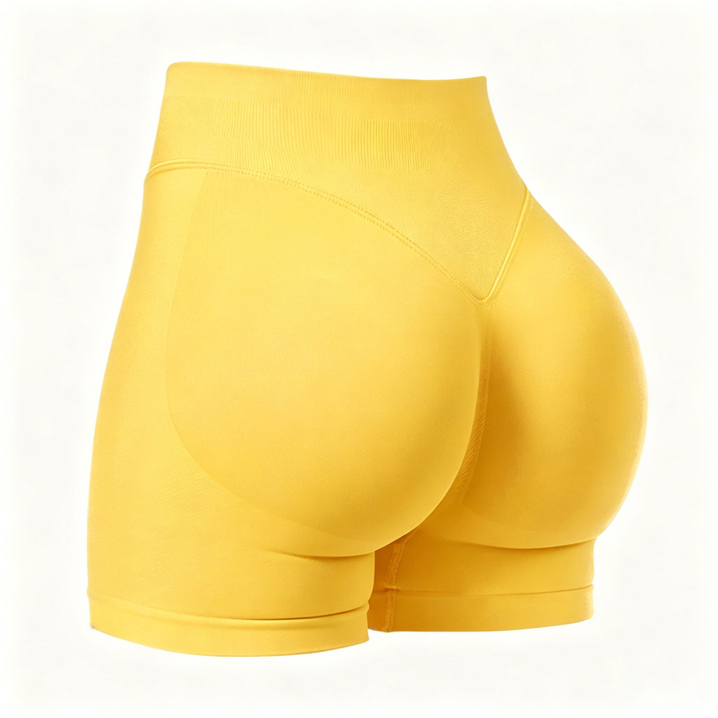 Seamless High Waist Peach Lift Shorts