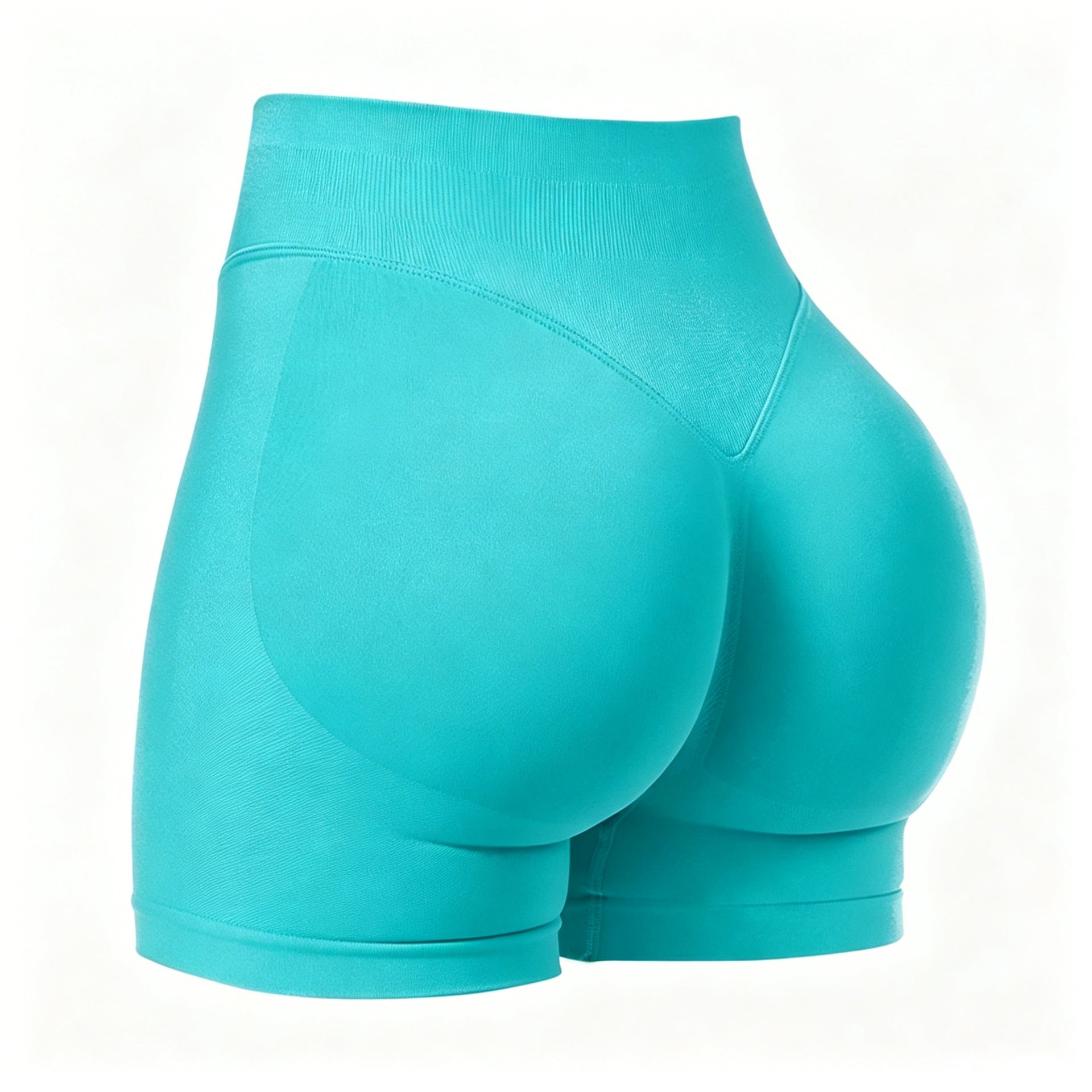 Seamless High Waist Peach Lift Shorts